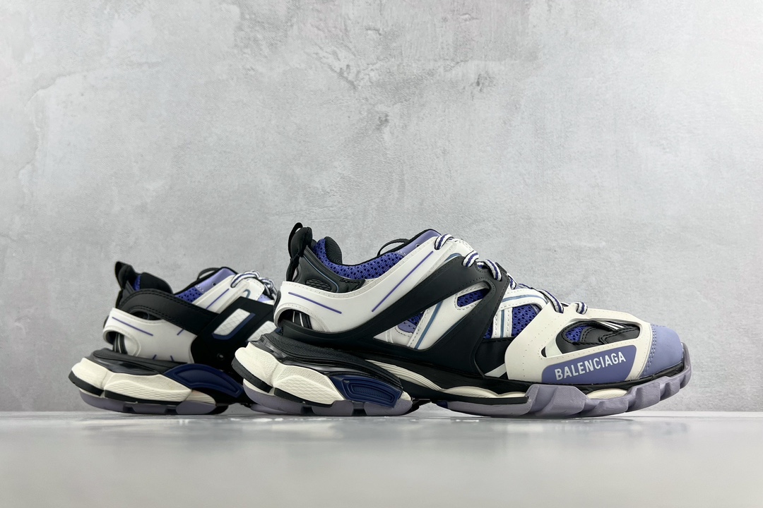 VG 420 Balenciaga巴黎世家 Track 1.0 紫白黑 542023 W1GB1 8322