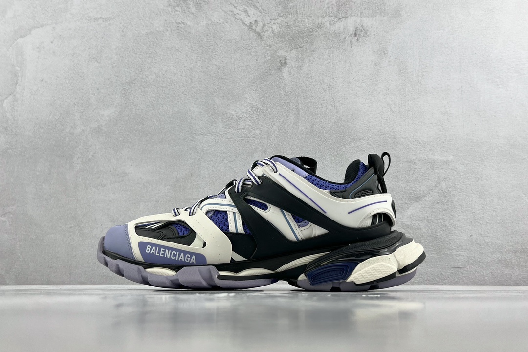 VG 420 Balenciaga巴黎世家 Track 1.0 紫白黑 542023 W1GB1 8322