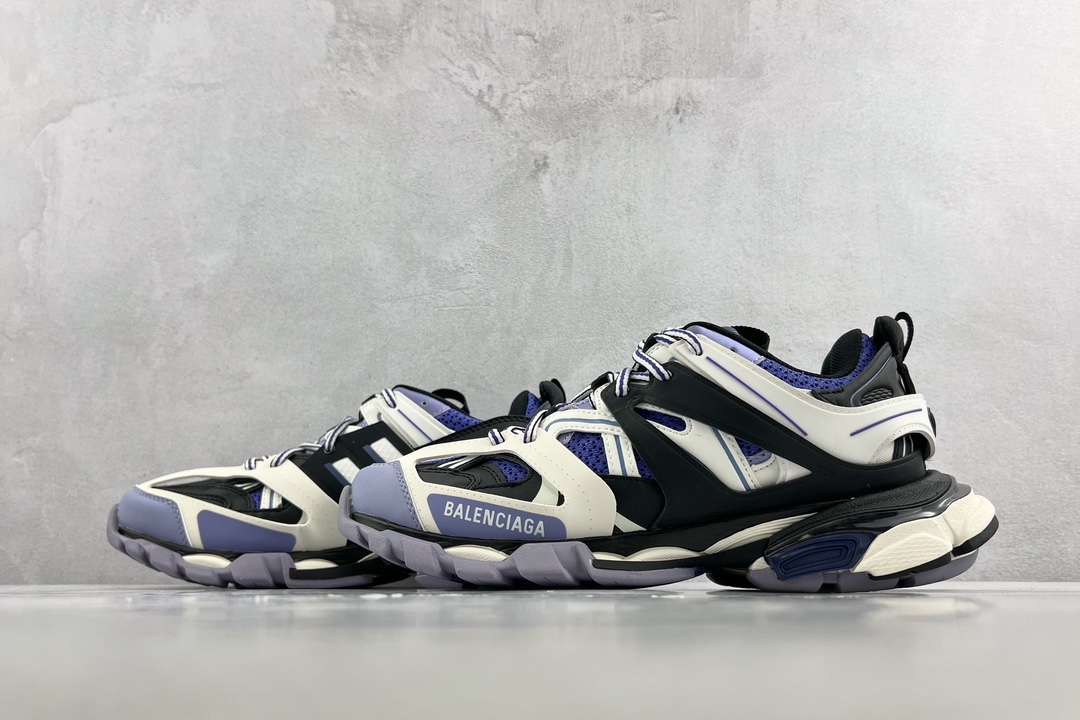 VG 420 Balenciaga巴黎世家 Track 1.0 紫白黑 542023 W1GB1 8322