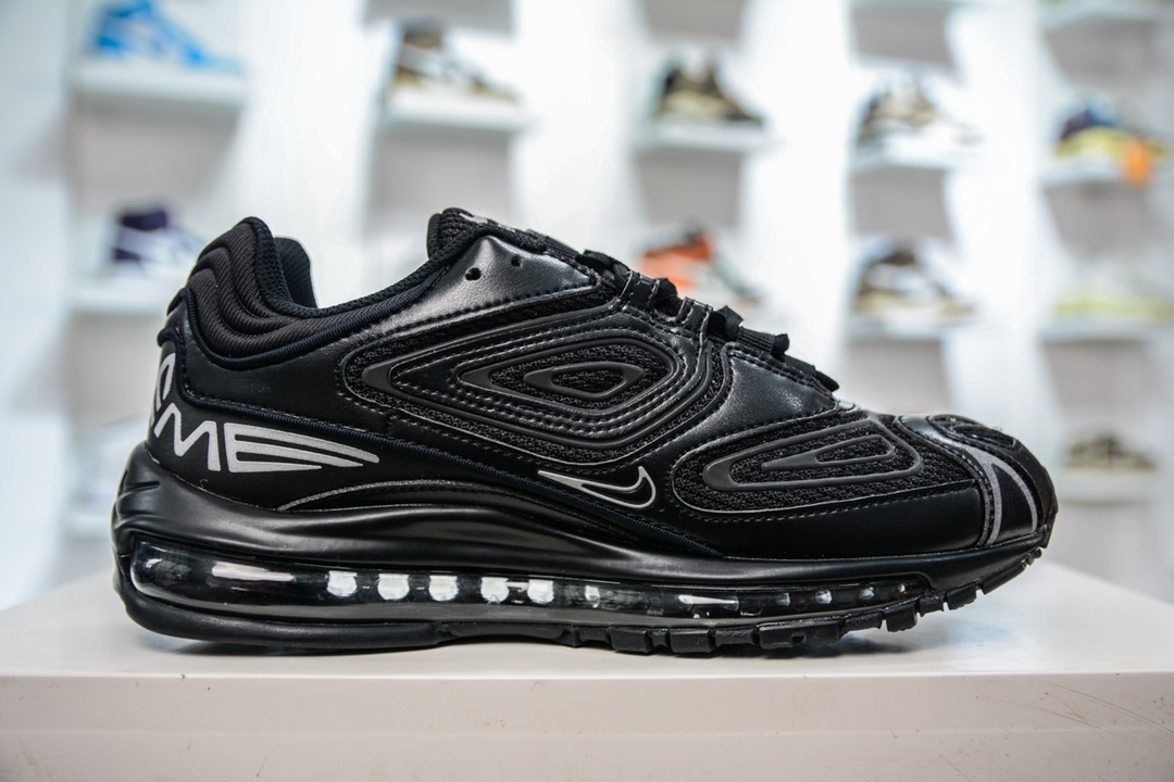 240 R 纯原级 Nike Max 98全掌气垫男鞋休闲慢跑鞋 DR1033-001