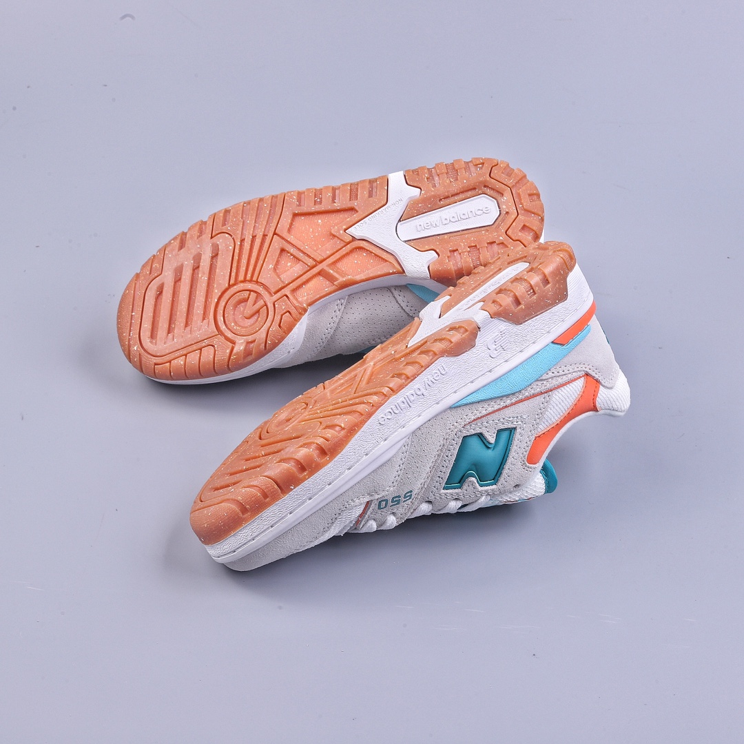 190 5A New Balance BB550系列 新平衡皮面中性休闲跑鞋 BBW550DA