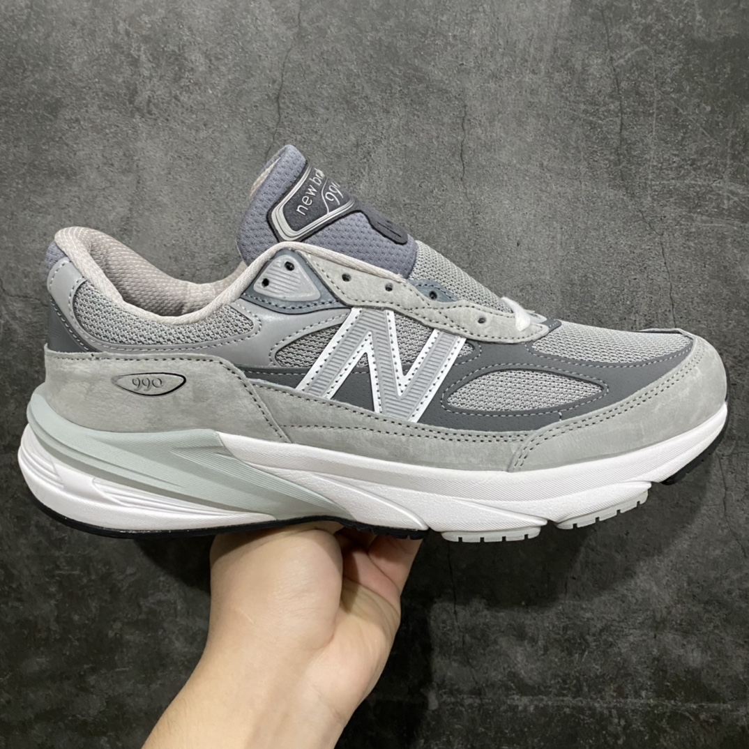 340 新百伦New Balance Made in USA M990V6 NB990v6六代系列美产血统经典动跑步鞋“元祖灰银3M”M990GL6