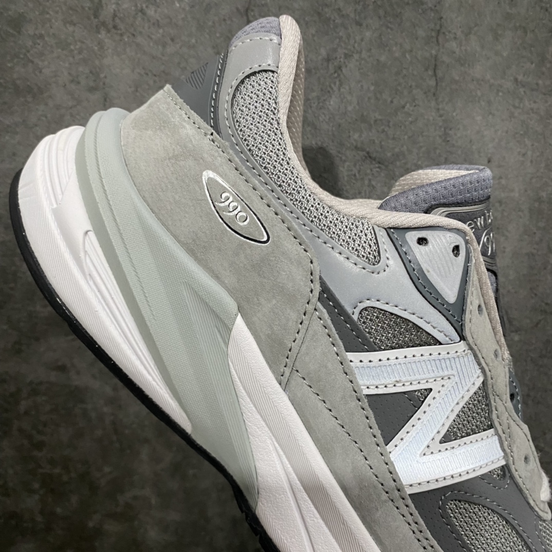 340 新百伦New Balance Made in USA M990V6 NB990v6六代系列美产血统经典动跑步鞋“元祖灰银3M”M990GL6