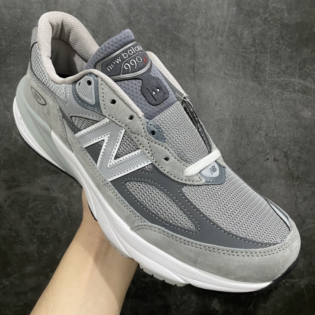 340 新百伦New Balance Made in USA M990V6 NB990v6六代系列美产血统经典动跑步鞋“元祖灰银3M”M990GL6