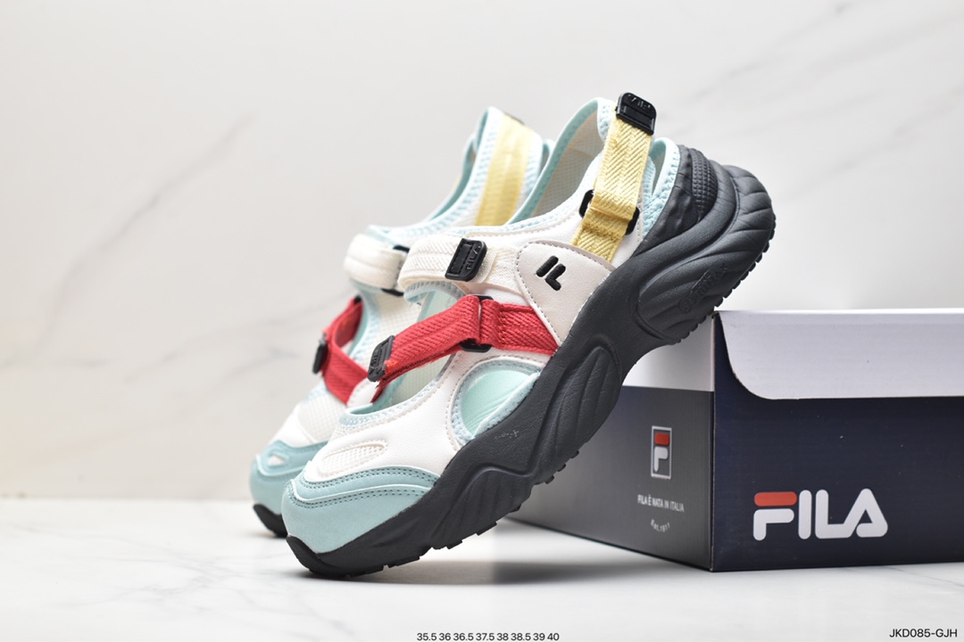 160 Fila 斐乐 Fluid Sandal 休闲运动凉鞋T12W321401FSH夏季室