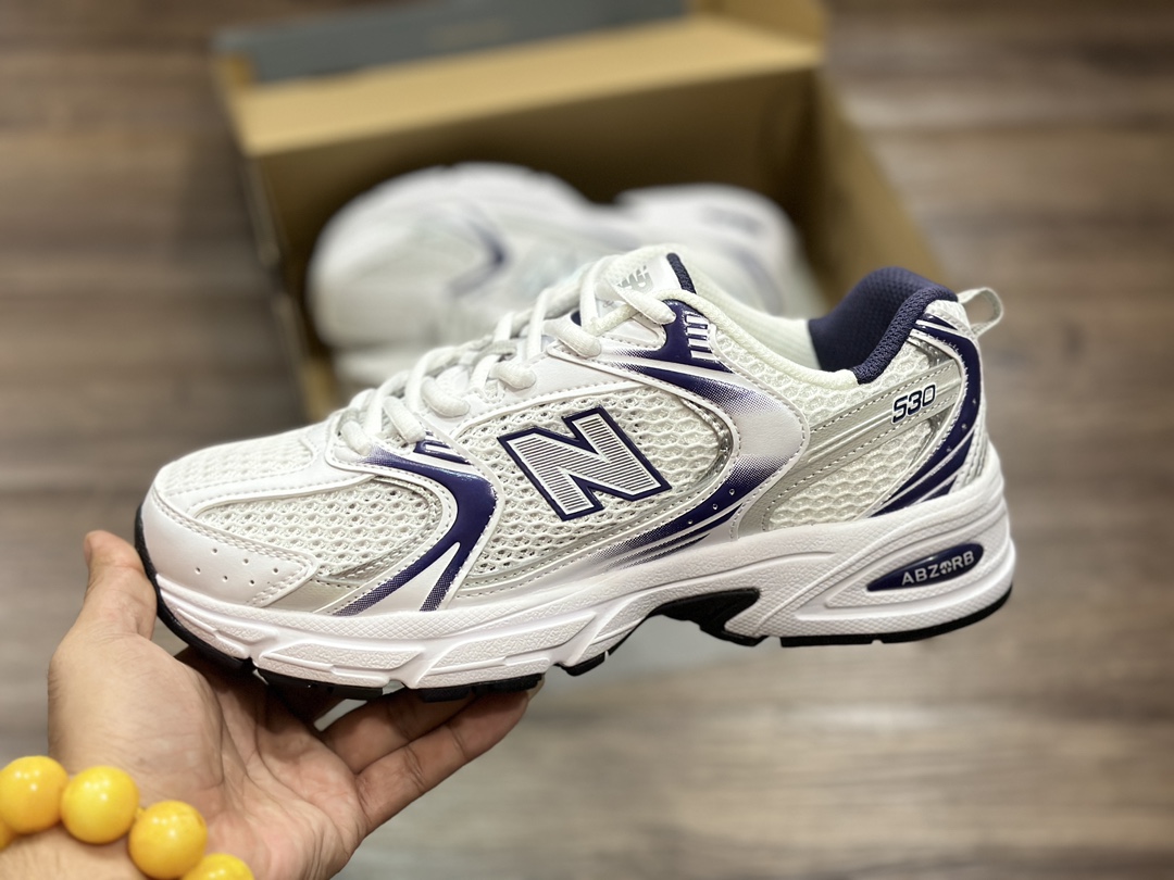 200 纯原- New Balance 新百伦MR530BA系列 夏季网面复古跑鞋