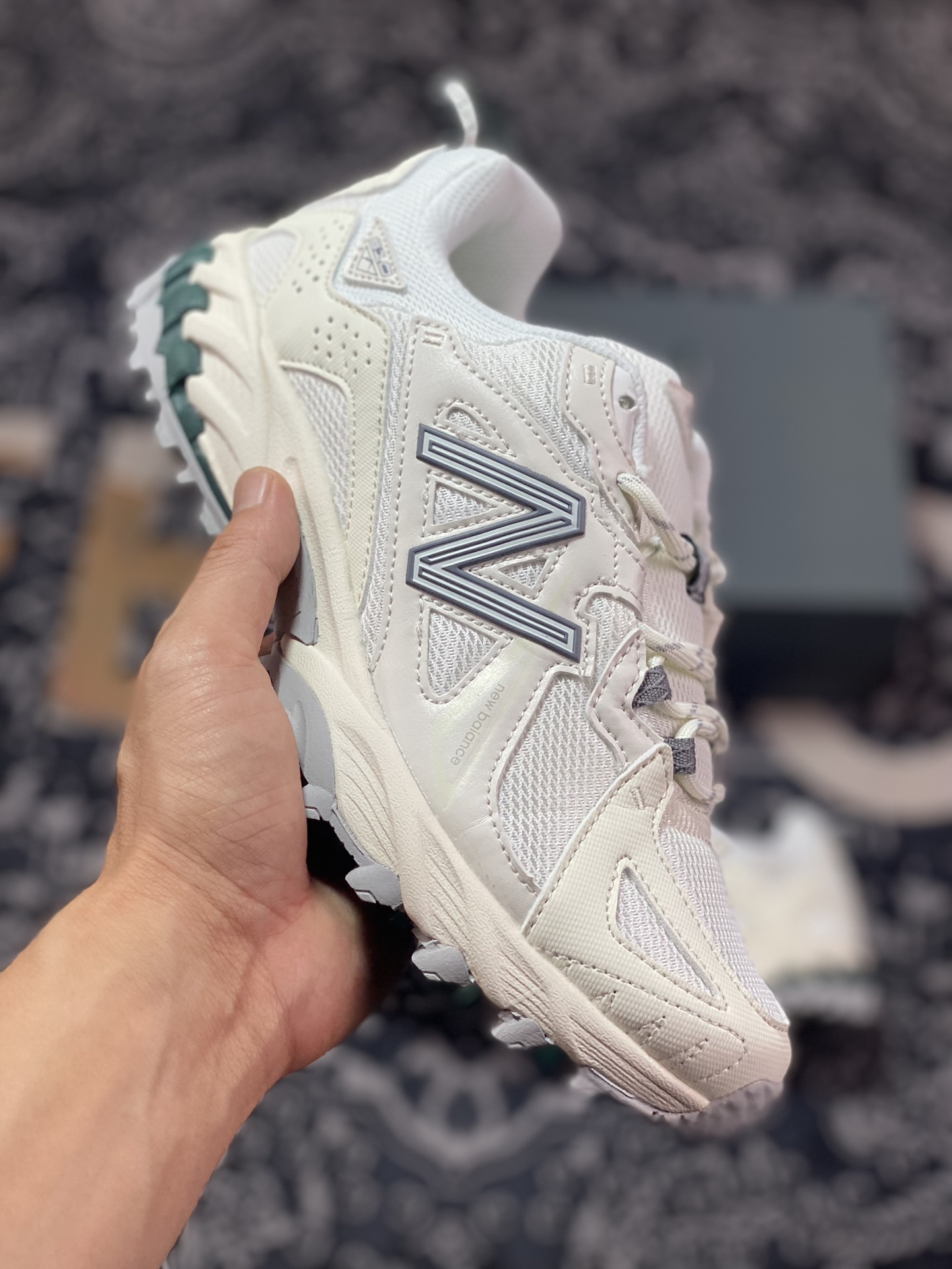 200 New Balance ML610T”Silver Metallic“系列低帮山系越野ML610TAG