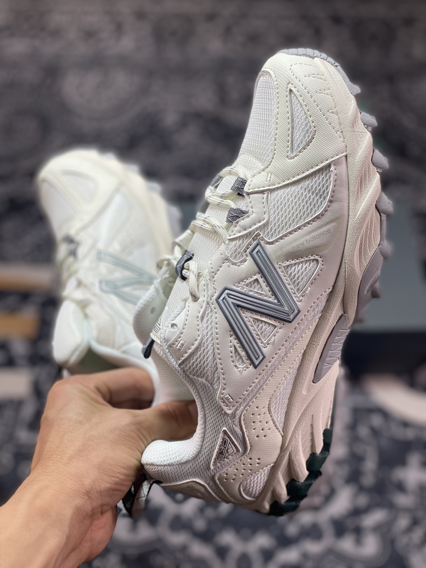 200 New Balance ML610T”Silver Metallic“系列低帮山系越野ML610TAG