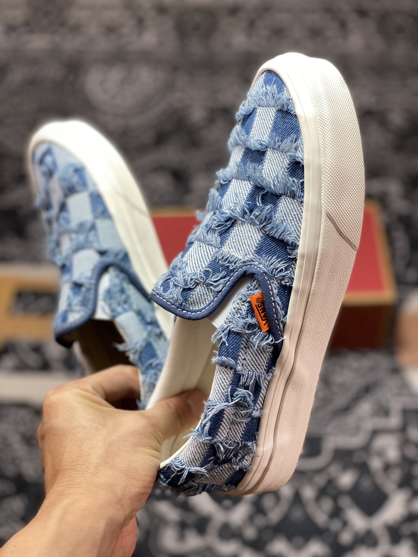 150  Vans Vault OG Slip-On 流苏牛仔 板鞋