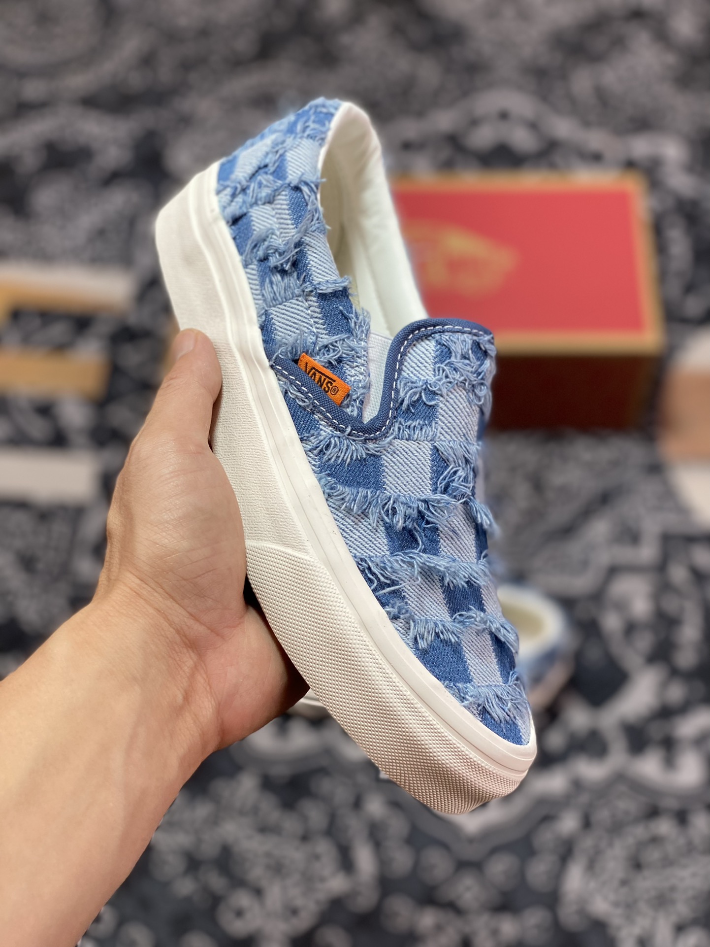 150  Vans Vault OG Slip-On 流苏牛仔 板鞋