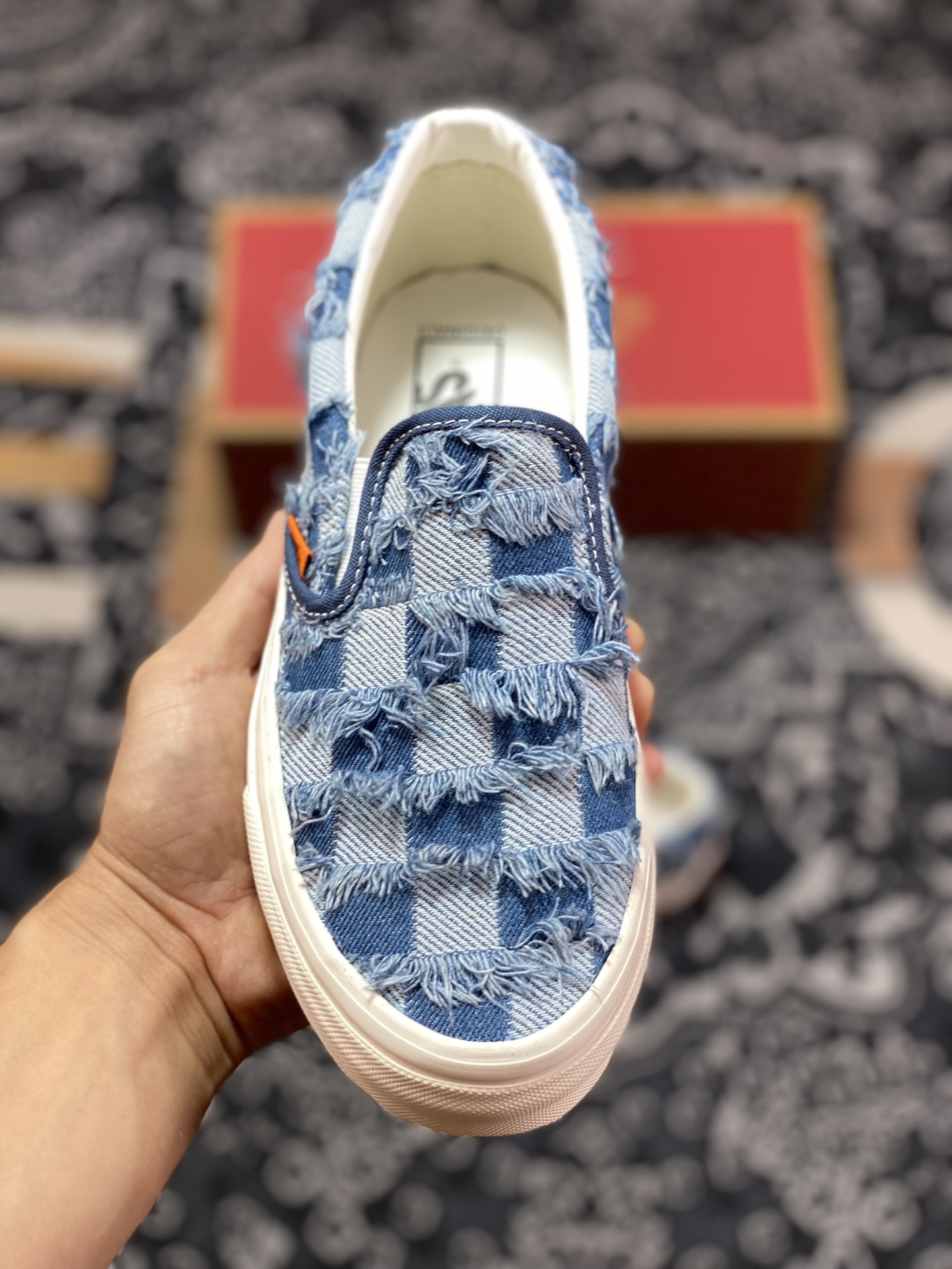 150  Vans Vault OG Slip-On 流苏牛仔 板鞋