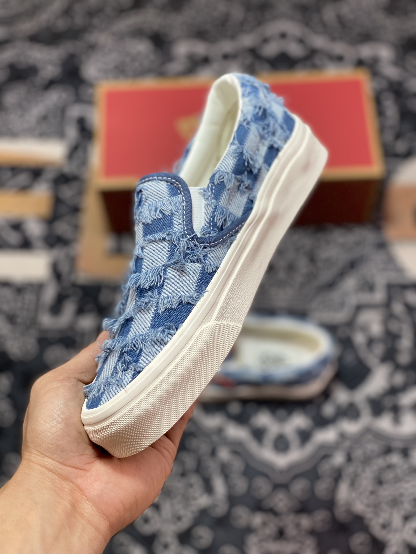 150  Vans Vault OG Slip-On 流苏牛仔 板鞋