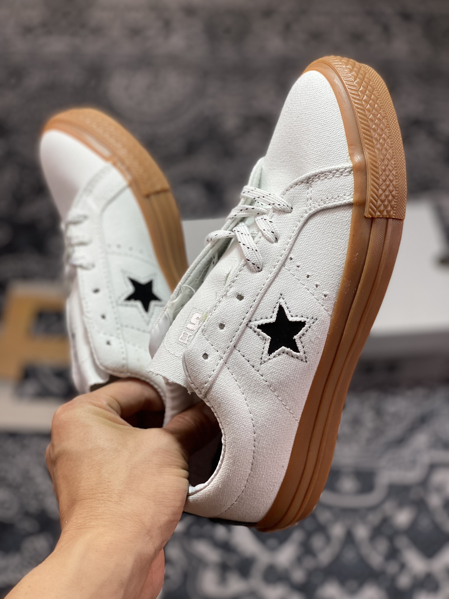 160  Converse One Star Pro Cordura Canvas 黑生胶/白生胶