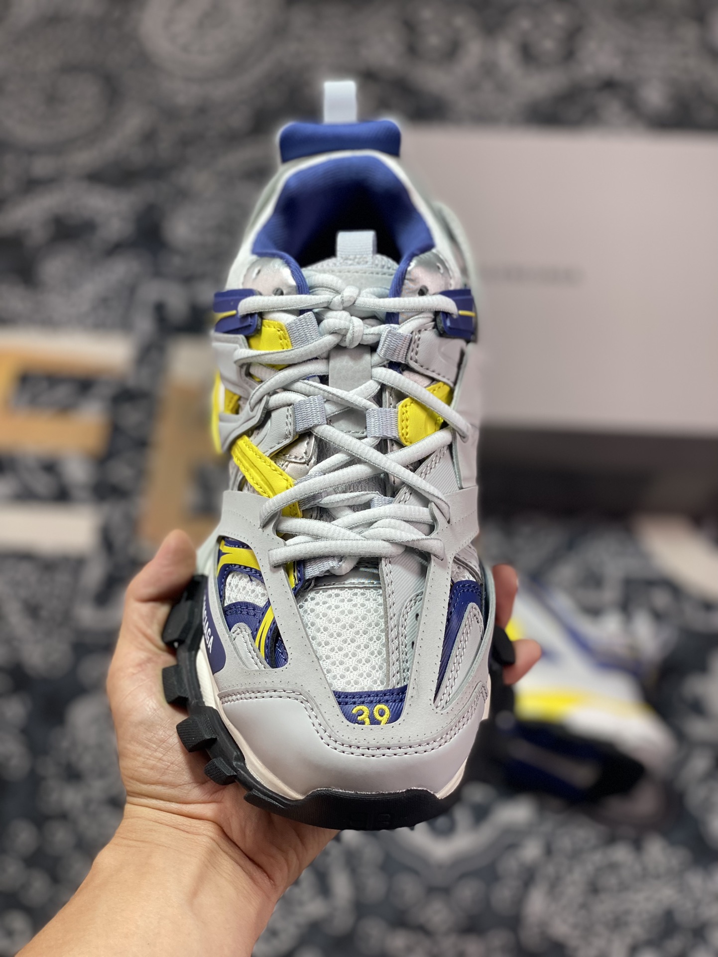 480 巴黎世家BALENCIAGA Track Trainers 3.0代复古野跑姥爹潮流百搭慢跑鞋542436 W3AC4 9471