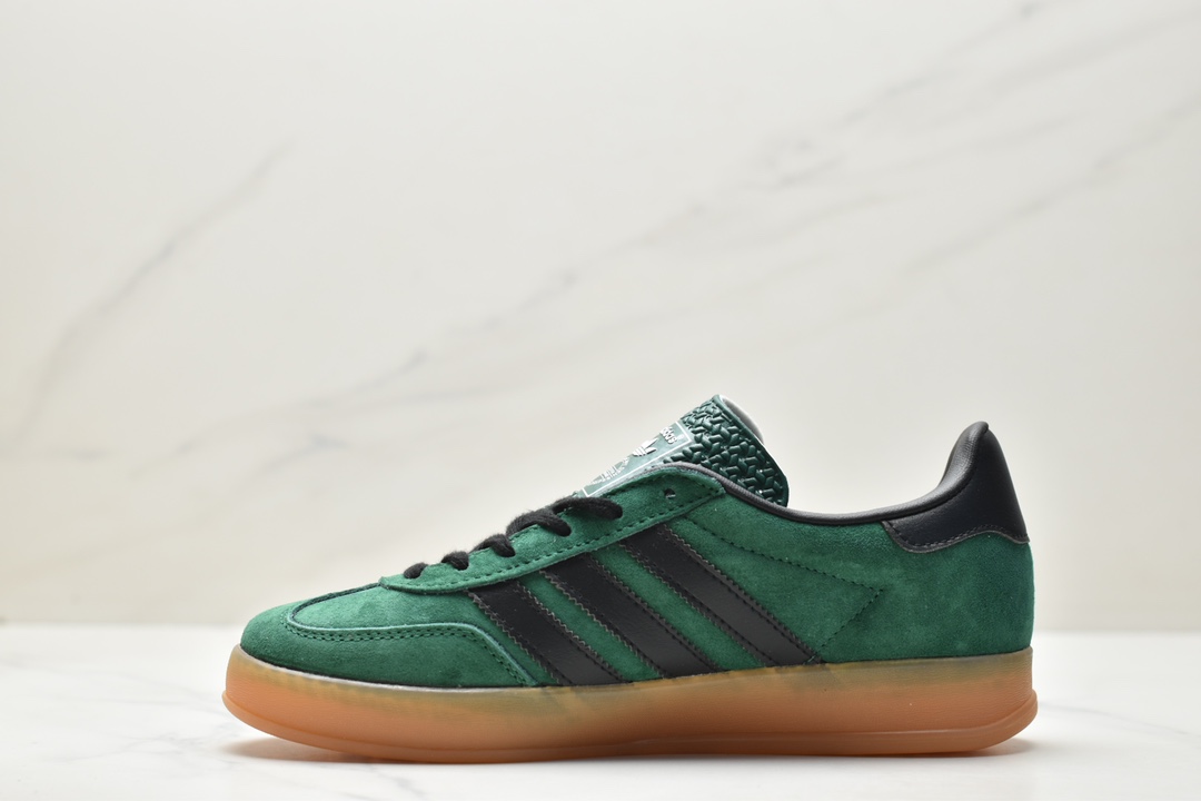 150 Adidas Originals Gazelle Indoor 三叶草复古休闲防滑耐磨低帮板鞋 IG9978