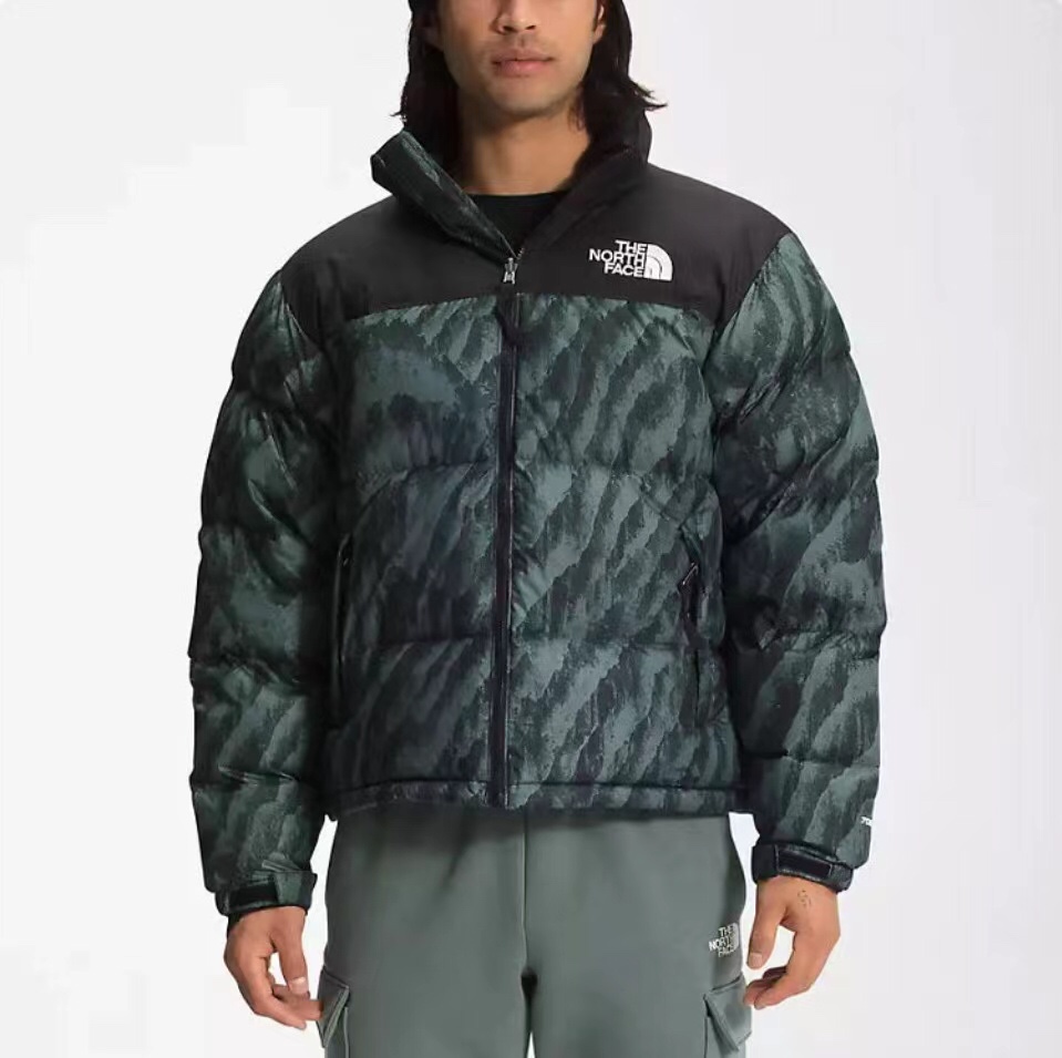 220 北面绿斑马棉服 THE NORTH FACE 1996 Retro Nuptse 北面