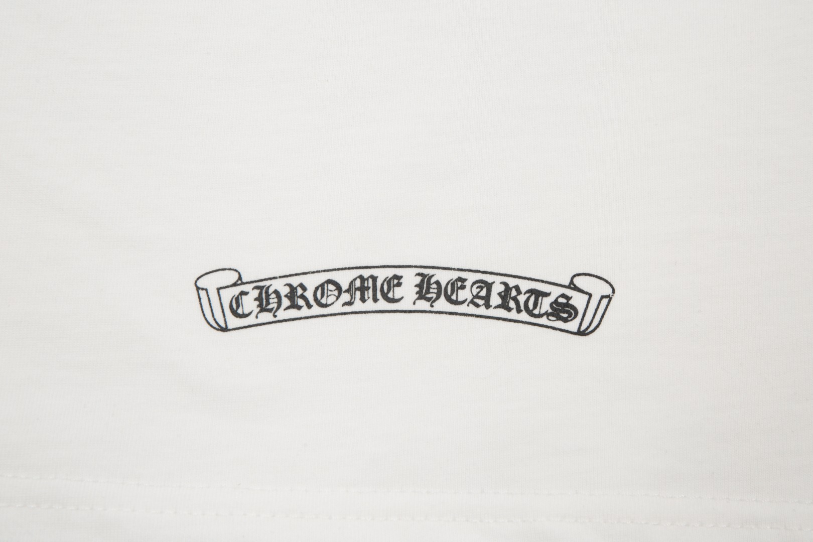 170 高版本Chrome Hearts 克罗心领口螺纹印花短袖