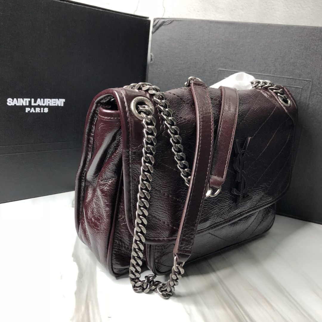 【YSL】 中号498894‼️‼️MONOGRAMME SAINT LAURENT前翻盖包
