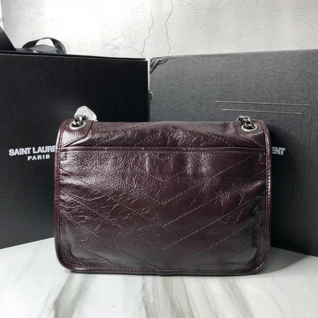 【YSL】 中号498894‼️‼️MONOGRAMME SAINT LAURENT前翻盖包
