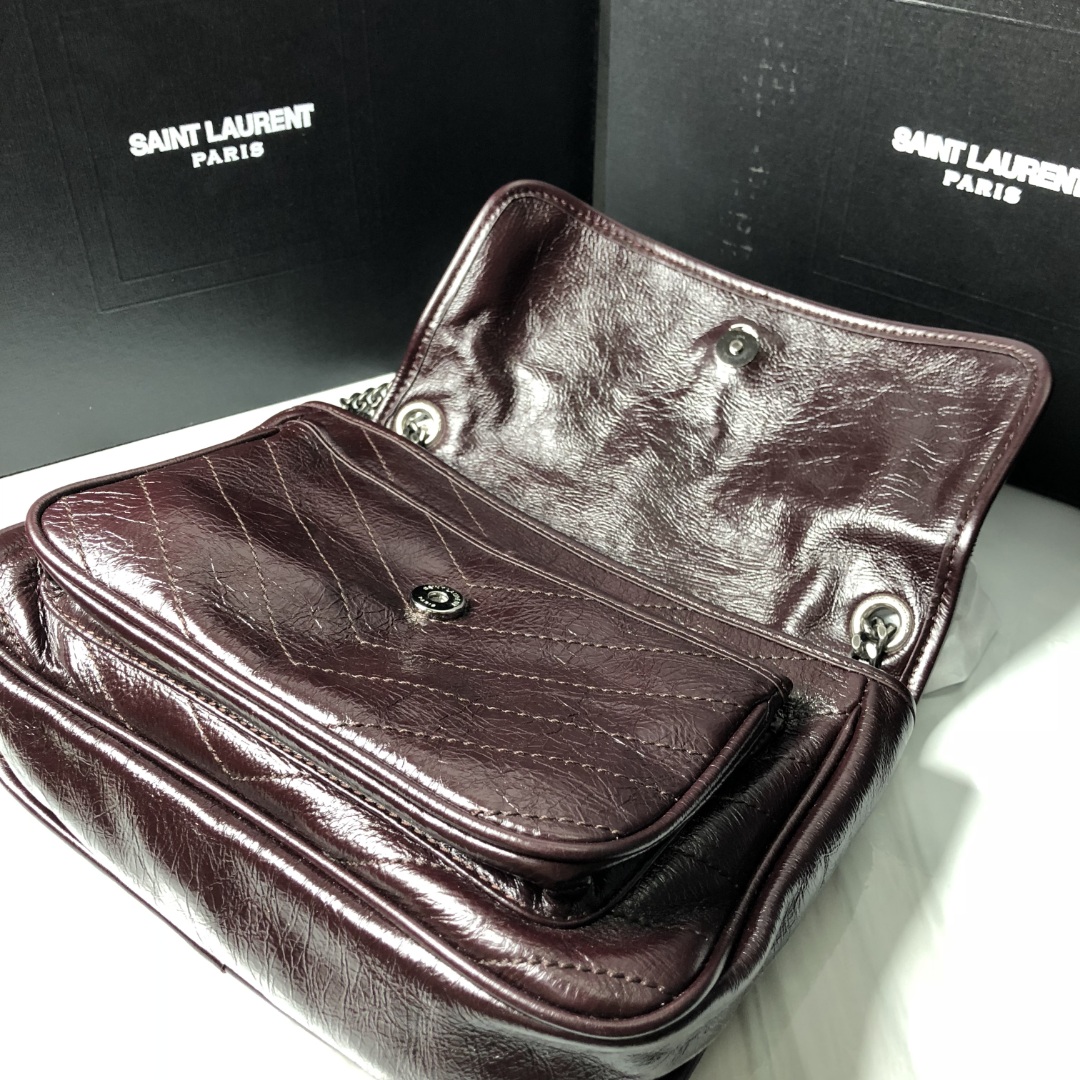 【YSL】 中号498894‼️‼️MONOGRAMME SAINT LAURENT前翻盖包