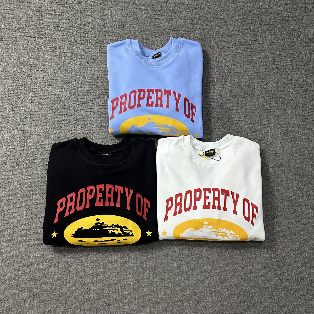 WMN 6156#corpeiz policy of crtz Black, white, sky blue S-XL