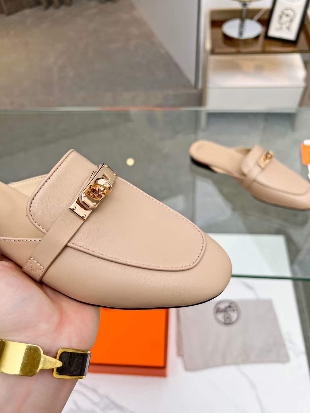 Suela de goma p200Suela de cuero más 40Hermes Hermes modelos clásicos genuino moldeado personalizado