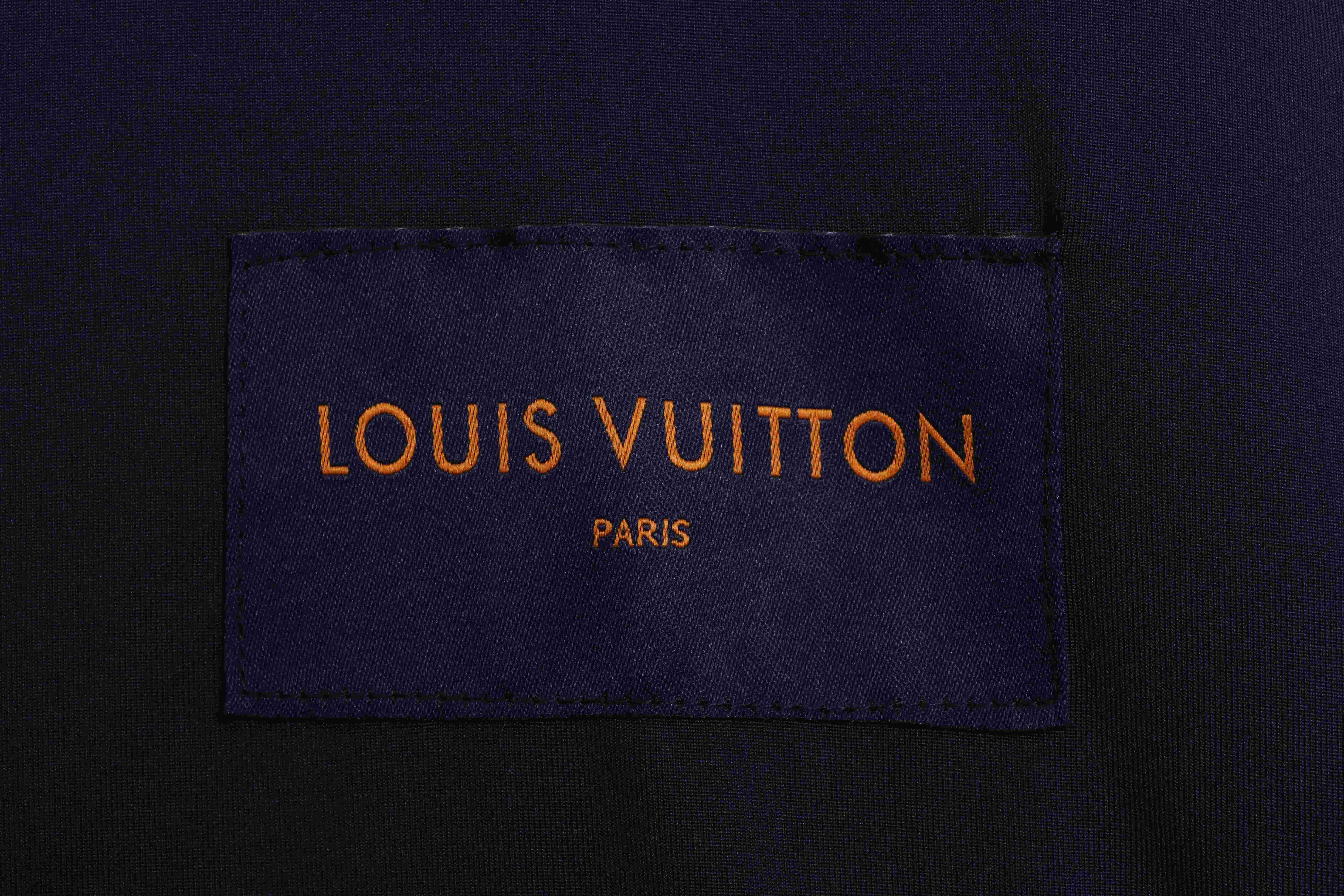 P370 Louis Vuitton LV 22FW 满印迷彩泰迪拉链夹克外套