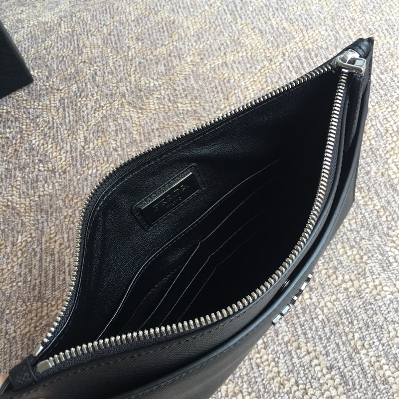 PRADA普拉达进口十字纹牛皮2NG005