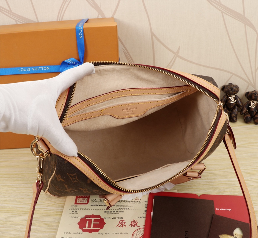 LV bag ‼ LV M40325 Retiro LV ， ， 。 。 ：- LV ， - ， ， 。- ， 。 33 x 28 x 15cm — photo 9