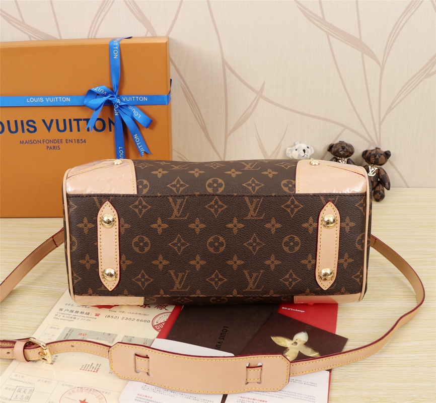 LV bag ‼ LV M40325 Retiro LV ， ， 。 。 ：- LV ， - ， ， 。- ， 。 33 x 28 x 15cm — photo 8