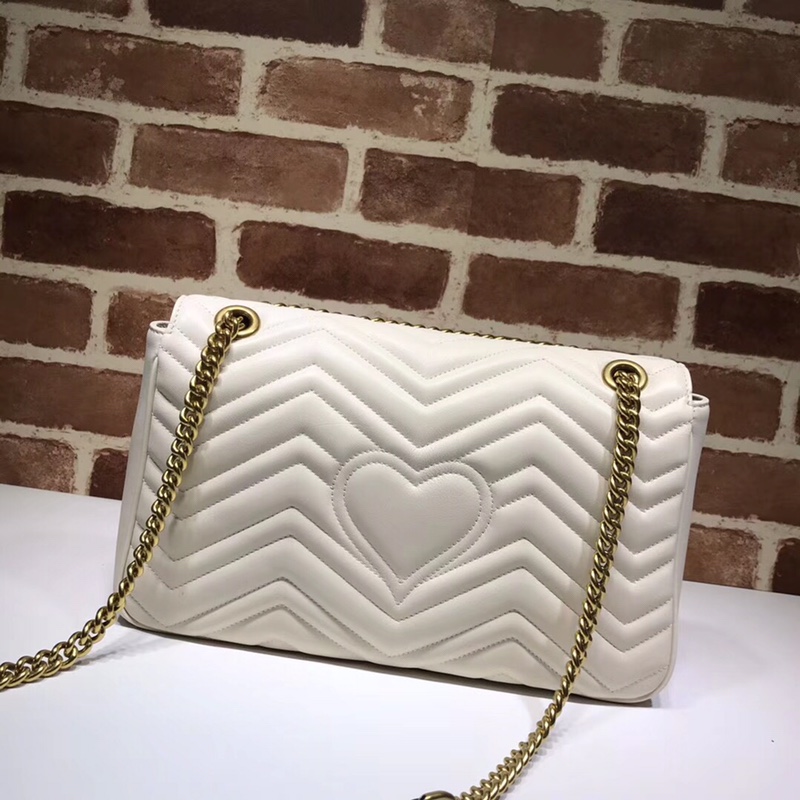 GUCCI古驰GG Marmont系列中号肩背包443496