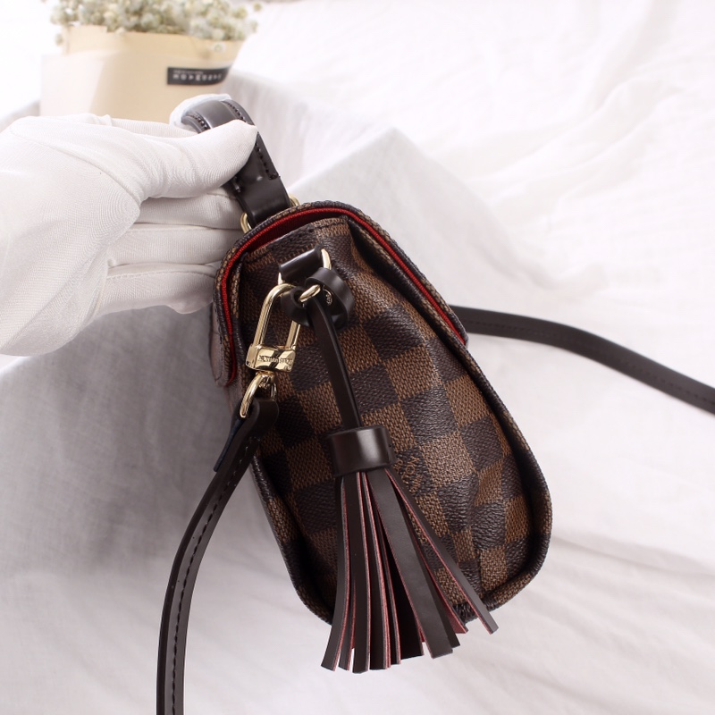 Louis Vuitton M41581 Damier Ebene 21 5-18-9cm crossbody everyday