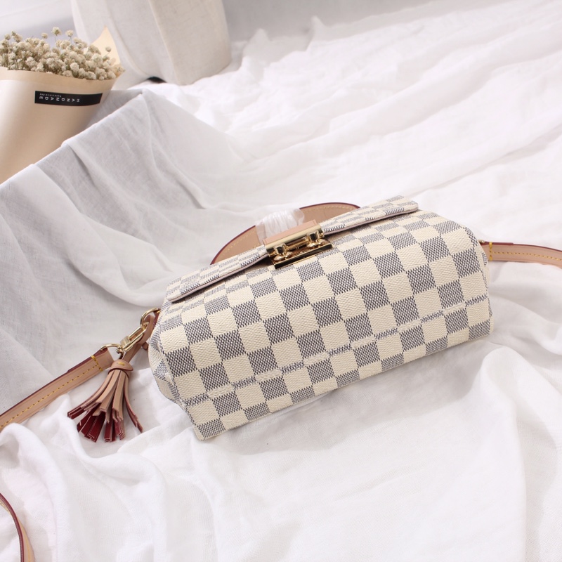 Louis Vuitton M41581 Damier Azur 21 5-18-9cm crossbody everyday