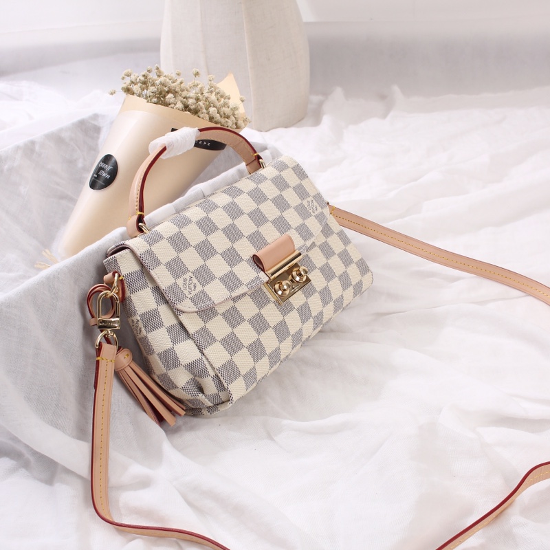 Louis Vuitton M41581 Damier Azur 21 5-18-9cm crossbody everyday