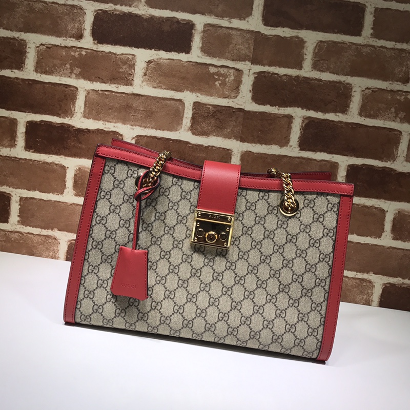 GUCCI古驰Padlock系列GG中号肩背包479197