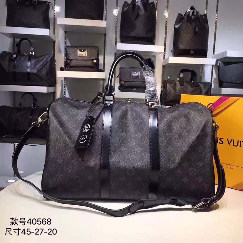 Louis Vuitton LV Keepall Bolsos de viaje Monogram Canvas Lona M41414