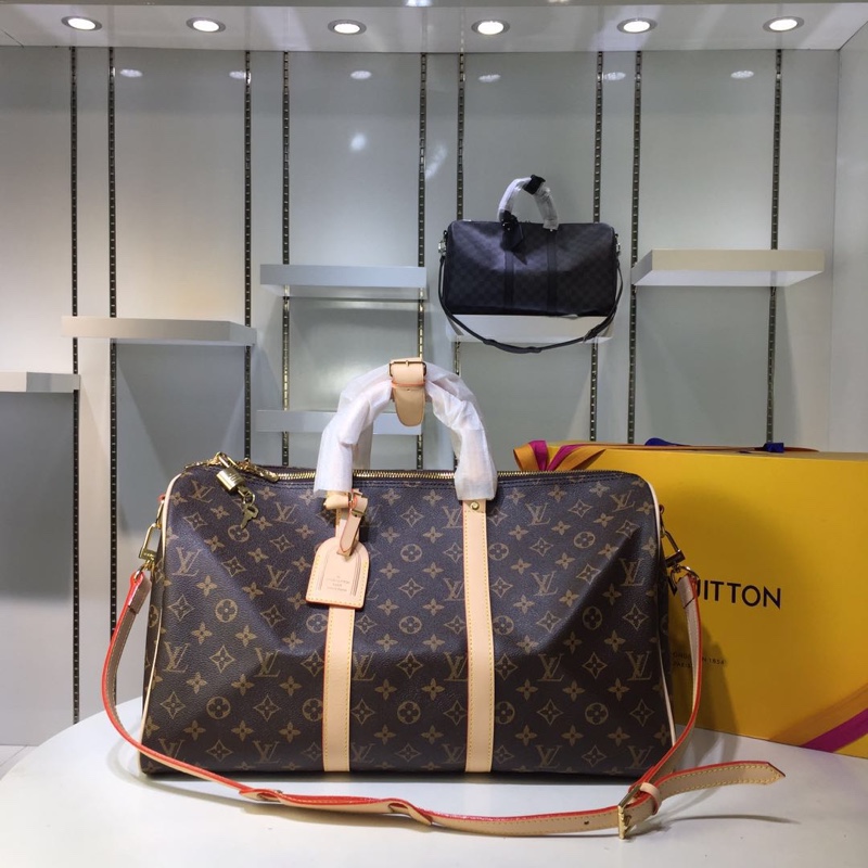 Louis Vuitton LV Keepall Bolsos de viaje Monogram Canvas Lona M41414