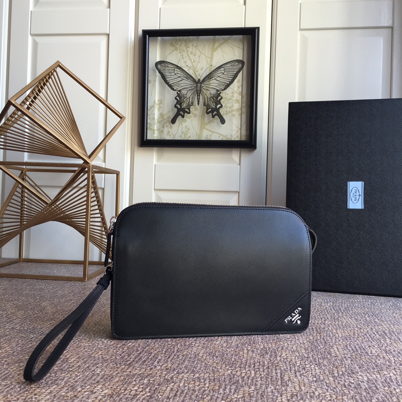 PRADA普拉达进口皮手包056V