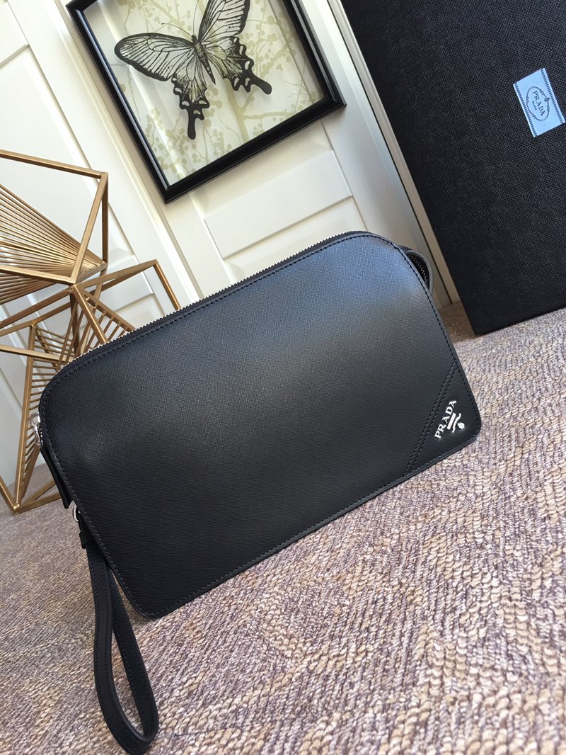 PRADA普拉达进口皮手包056V