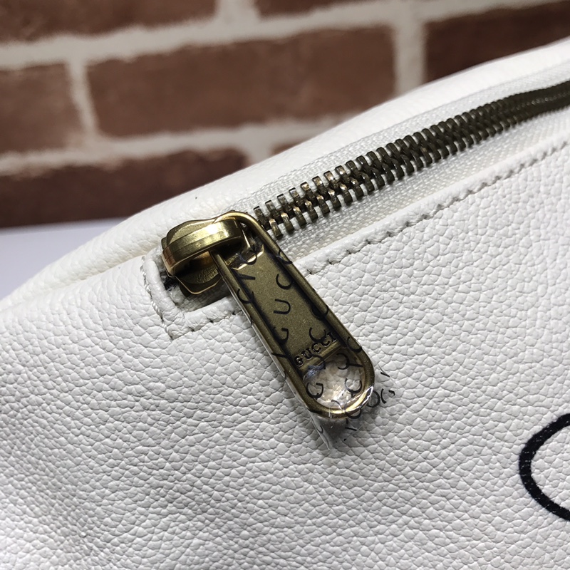 GUCCI古驰男士时尚印花皮革腰包493869