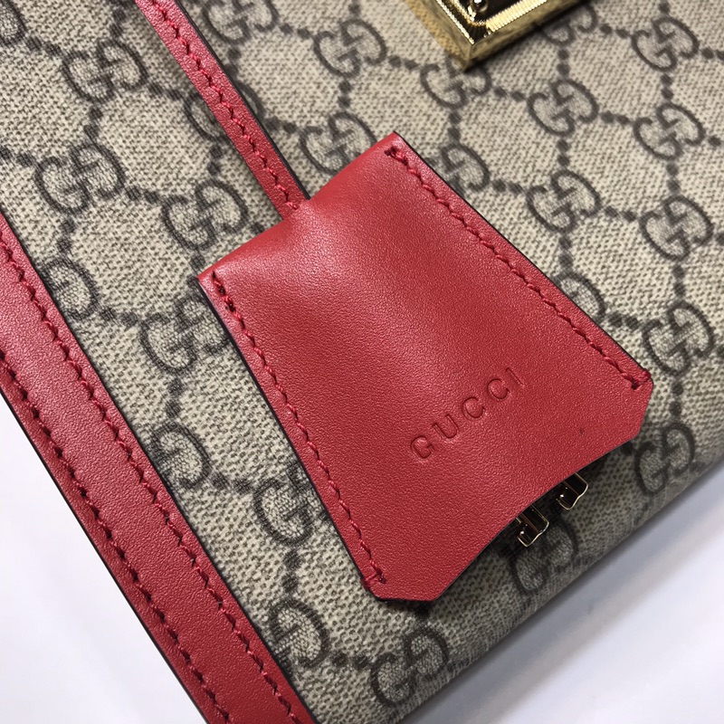 GUCCI古驰Padlock系列GG小号肩背包498156