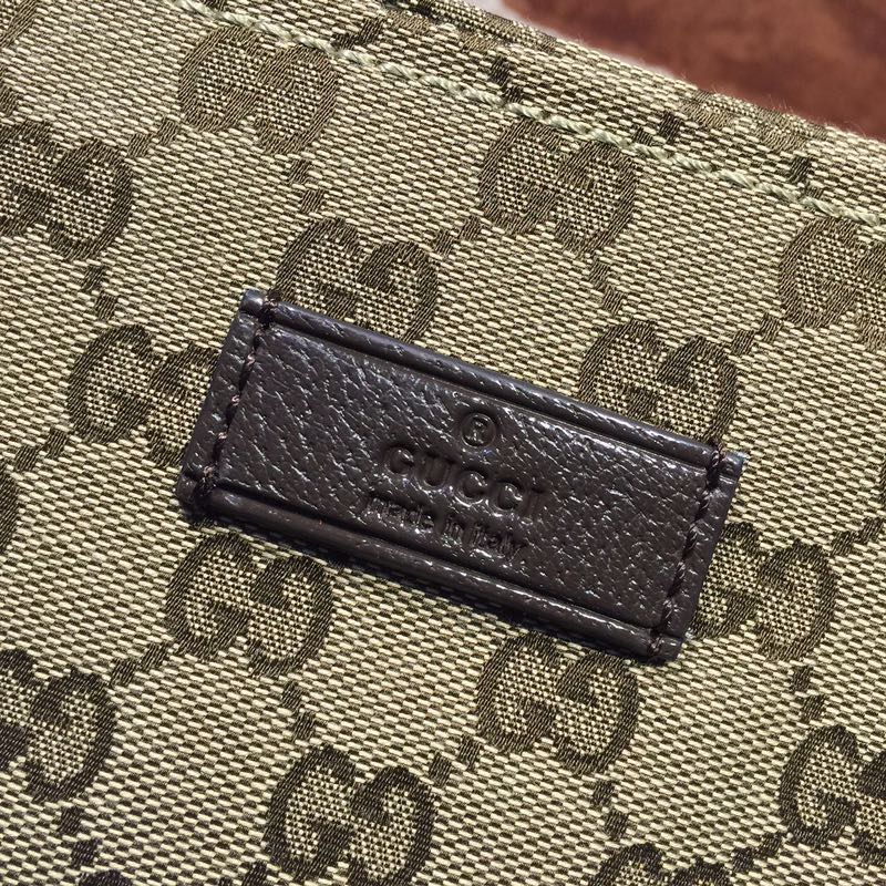 GUCCI古驰双G牛仔布单肩包155524