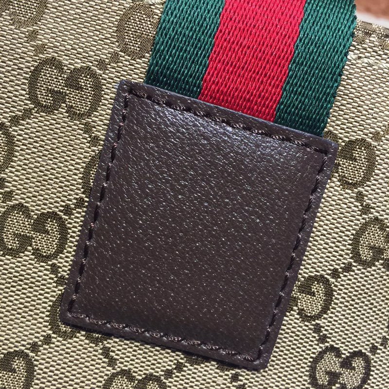 GUCCI古驰双G牛仔布单肩包155524