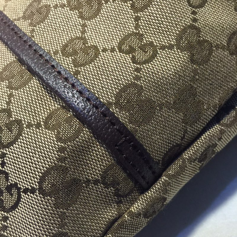 GUCCI古驰双G牛仔布单肩包155524