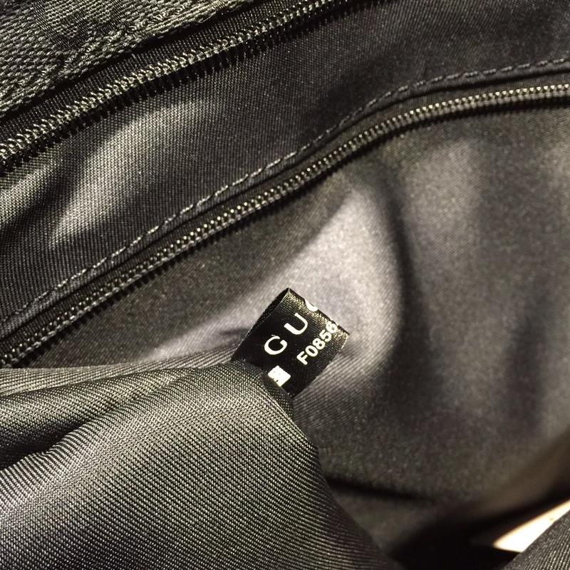 GUCCI古驰双G牛仔布单肩包155524