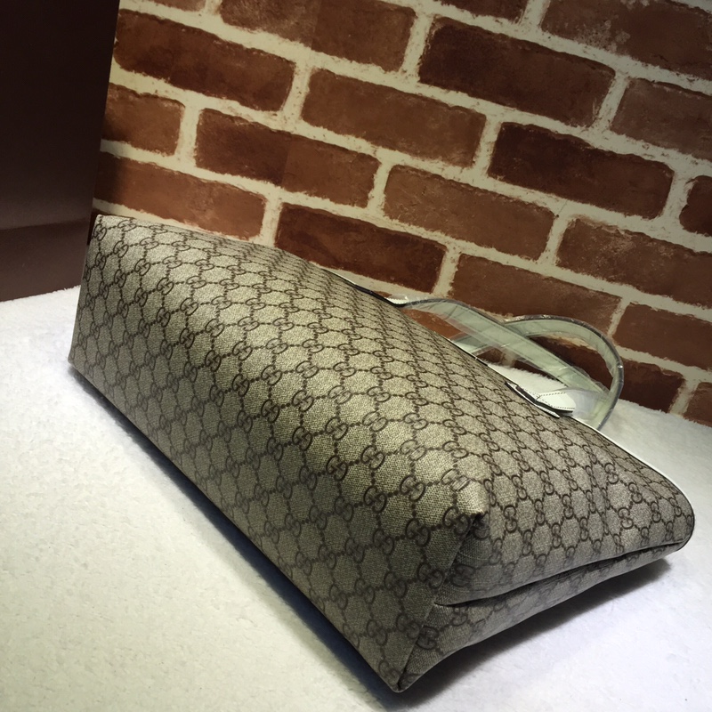 GUCCI古驰GG高级人造革购物袋211137