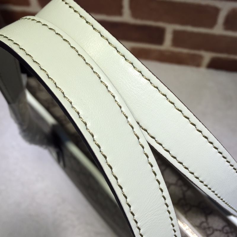 GUCCI古驰GG高级人造革购物袋211137