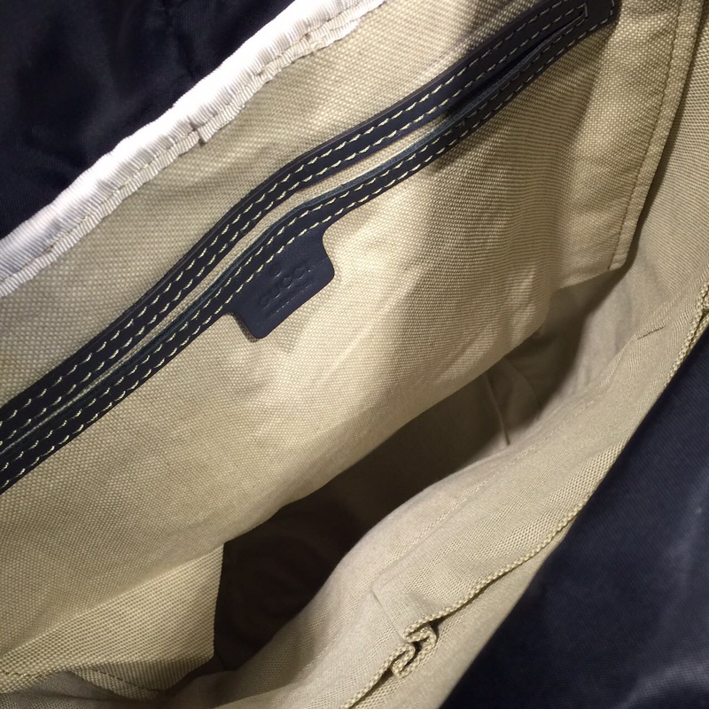 GUCCI古驰双G帆布双肩背包246103