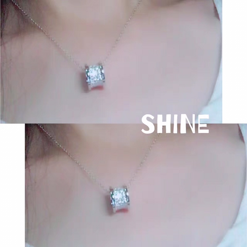 Bvlgari 宝格丽满钻大号项链