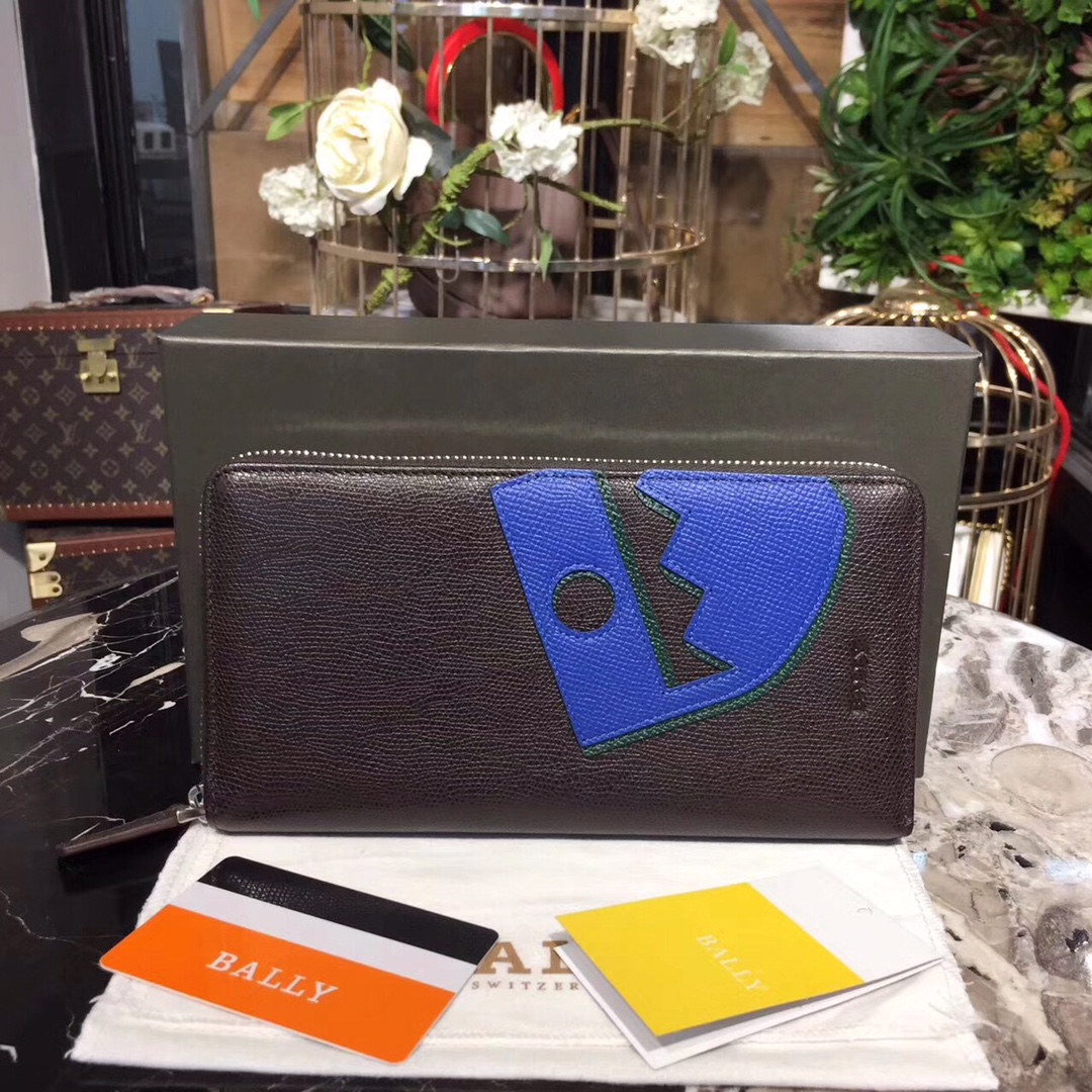 [Bally Wallets]The counter features new top-level materials The texture is imp